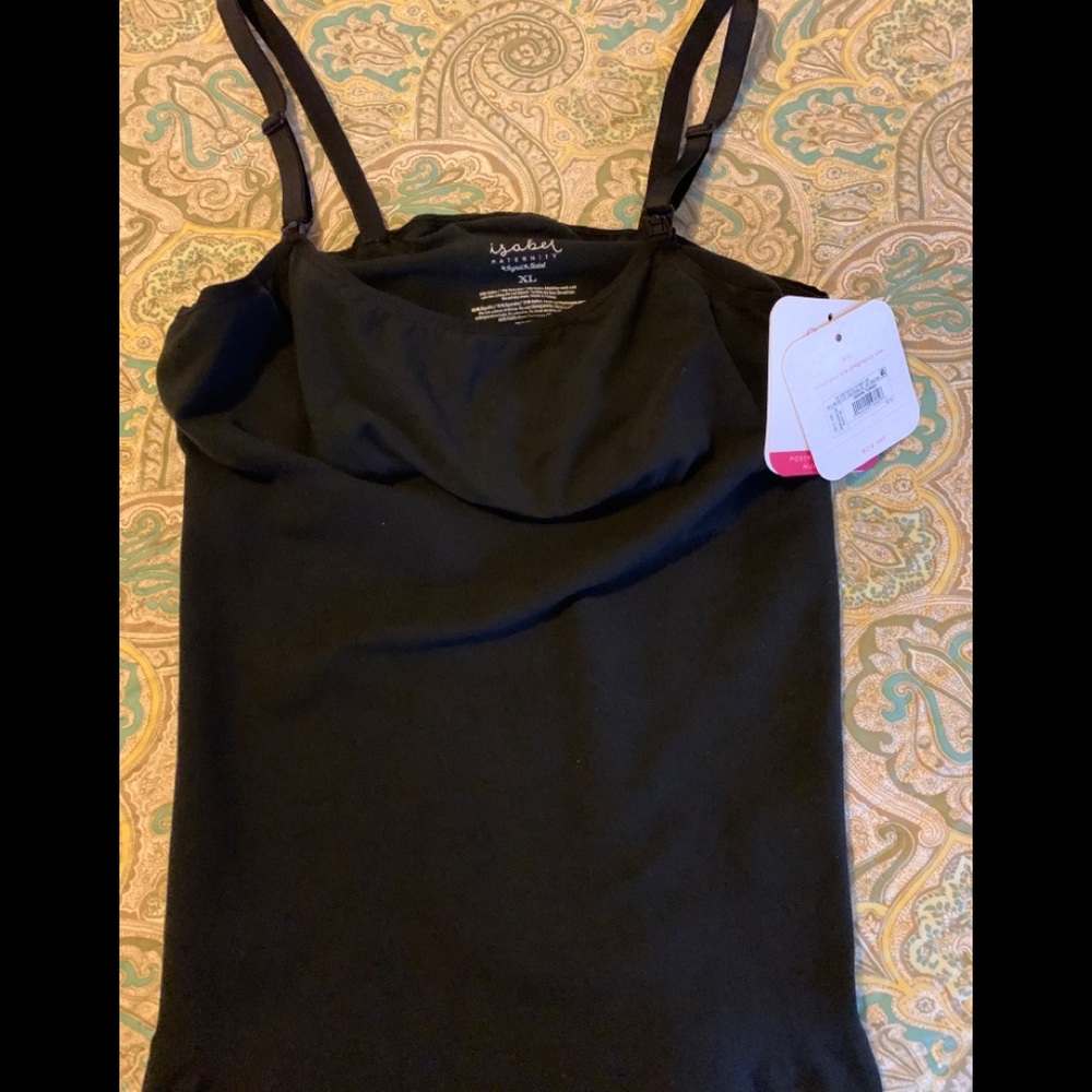 Isabel maternity nursing compression tank XL NWT